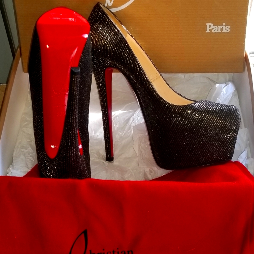 Brand new Christian Louboutin heels.